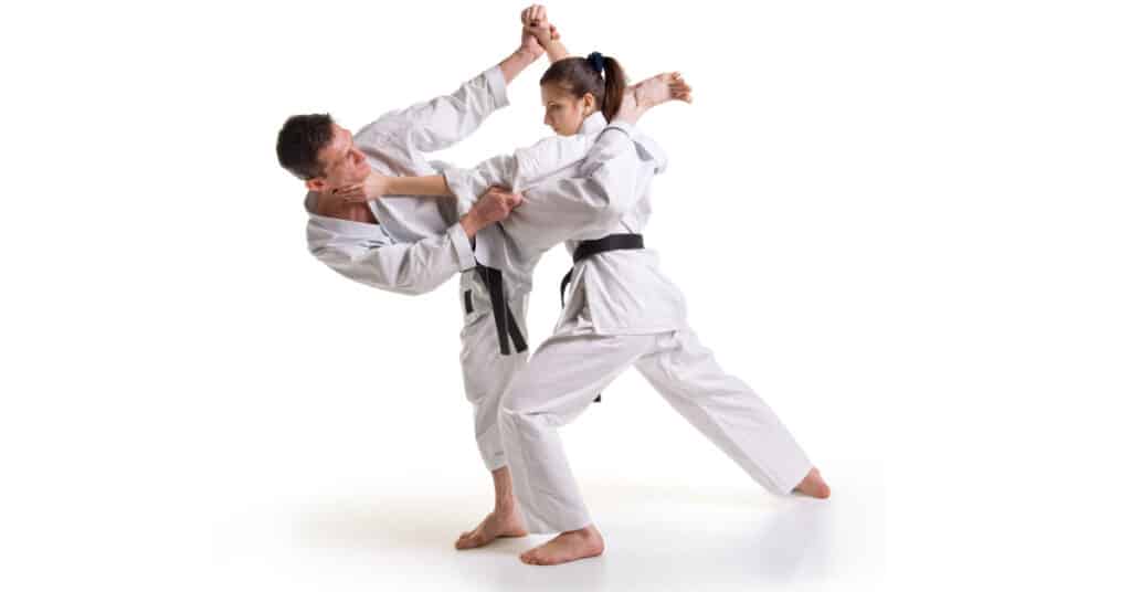 Sparring Sandoval Freestyle Karate